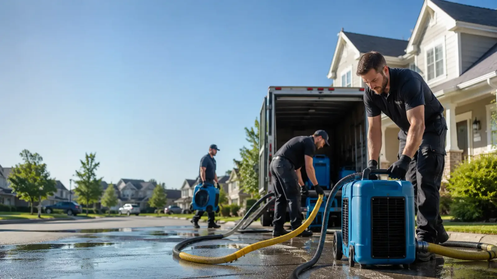 Water Damage Mitigation in Houston, PA